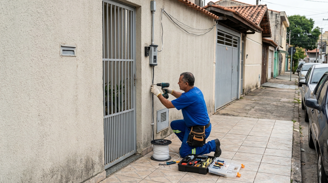 Instalação em Condomínios em Presidente Prudente‑SP